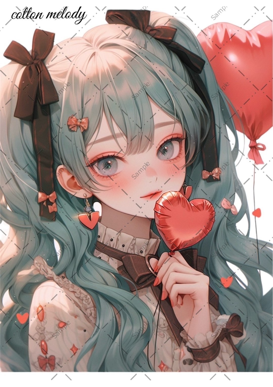 原厂贴纸No.131 人物贴纸 原创贴纸 人物贴纸 少女贴纸 原创人物贴纸 - 贴纸 - 纸 