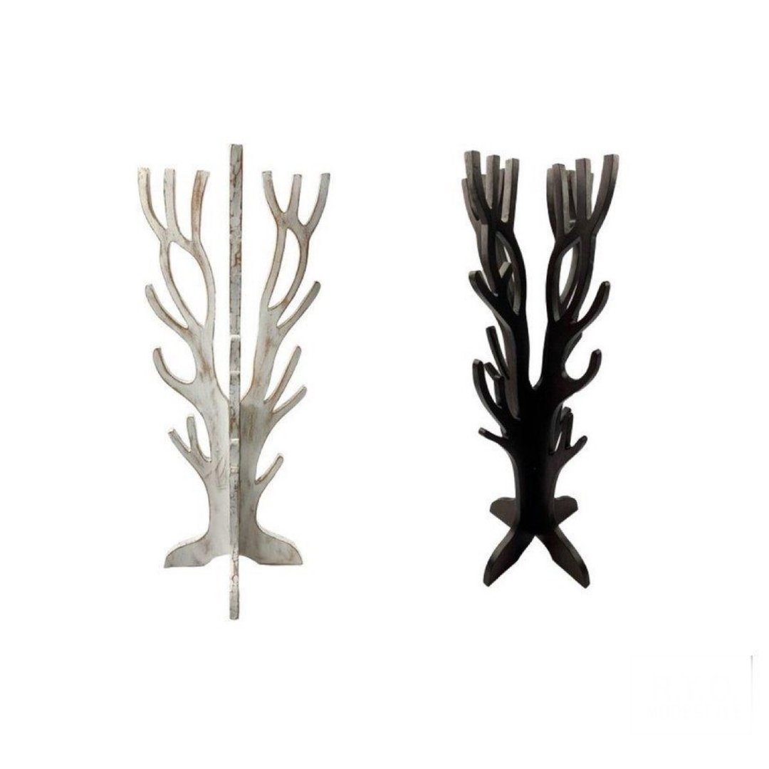 Accessory stand tree assembly type M - 收纳用品 - 木头 咖啡色