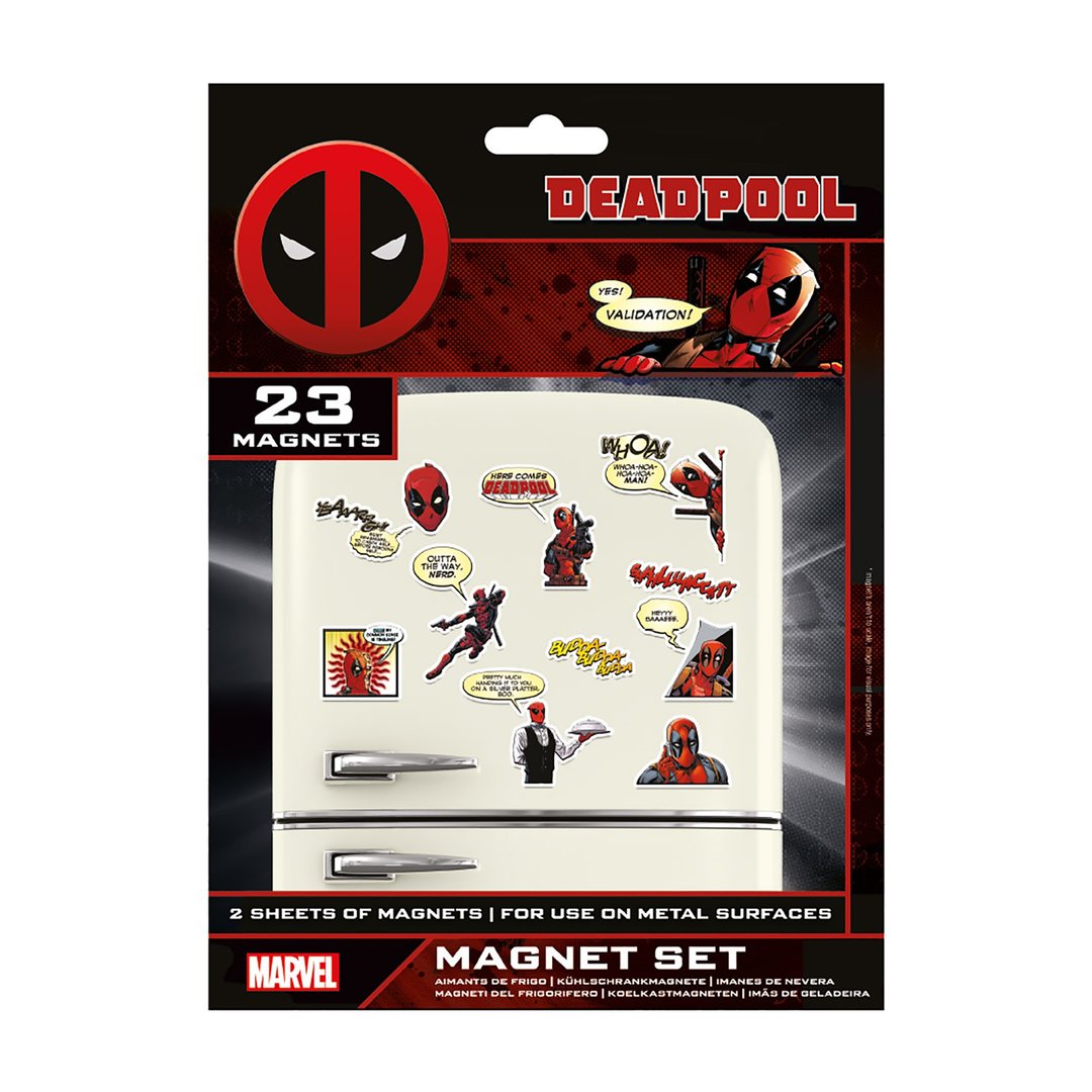 死侍 Deadpool 雪柜/磁石白板贴一套 - 冰箱贴/磁贴 - 其他材质 