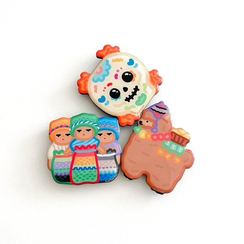 草泥马/Calavera/Worry Doll Griptok - 手机配件 - 其他材质 多色