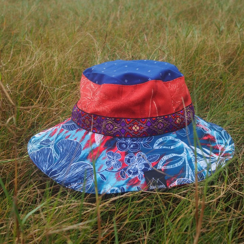 登山帽 Scrap Bucket Hat | 香港手造 - 帽子 - 聚酯纤维 