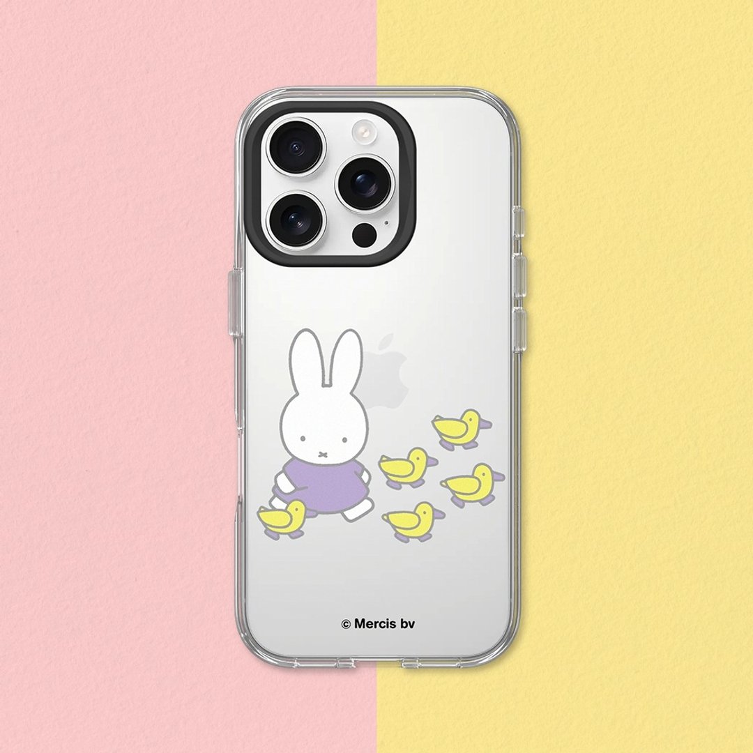 犀牛盾【Pinkoi x miffy】Clear 抗黄化透明防摔手机壳 - 去走走 - 手机壳/手机套 - 塑料 透明
