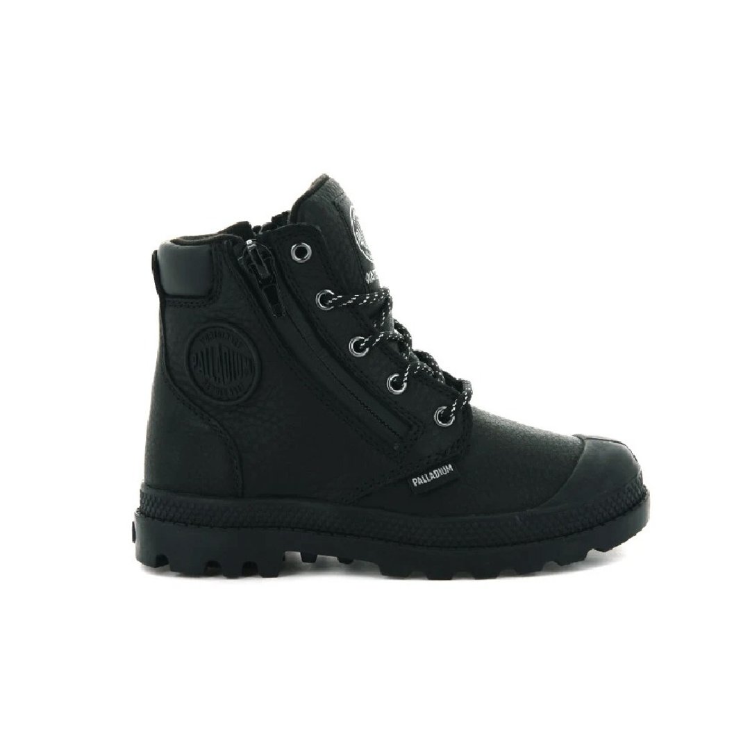 【儿童时尚】PALLADIUM PAMPA HI CUFF高筒牛皮拉链防水童靴53476 - 童装鞋 - 其他材质 多色