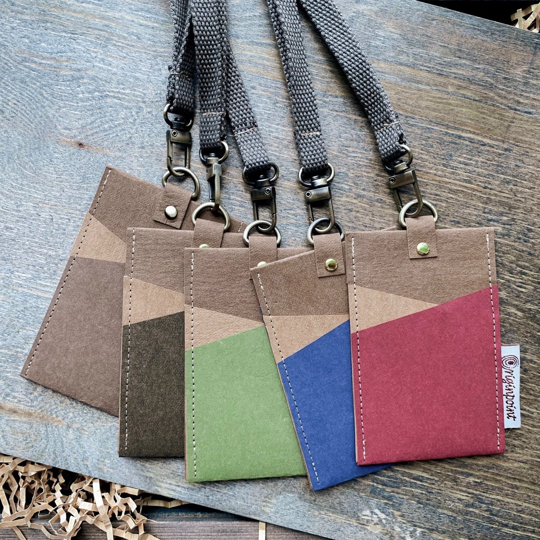 皮革纸挂颈卡套 Badge Holder - 证件套/卡套 - 纸 
