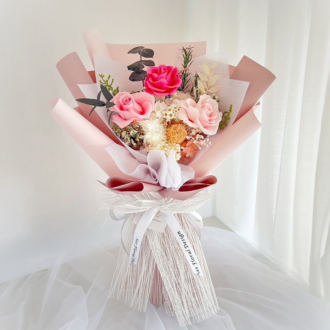 SEE 看见花艺设计 | 永生花 | 玫瑰 | 不凋花|永生花|干燥花 - 干燥花/捧花 - 植物．花 