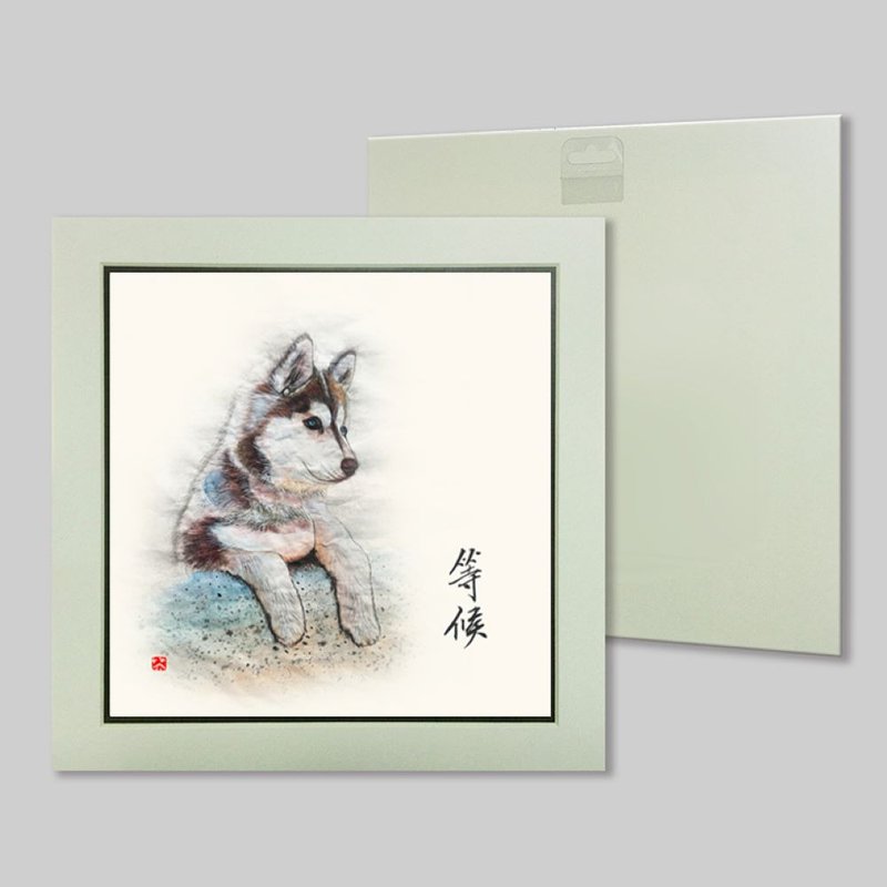 等 候 (c8) - 摆饰 - 纸 