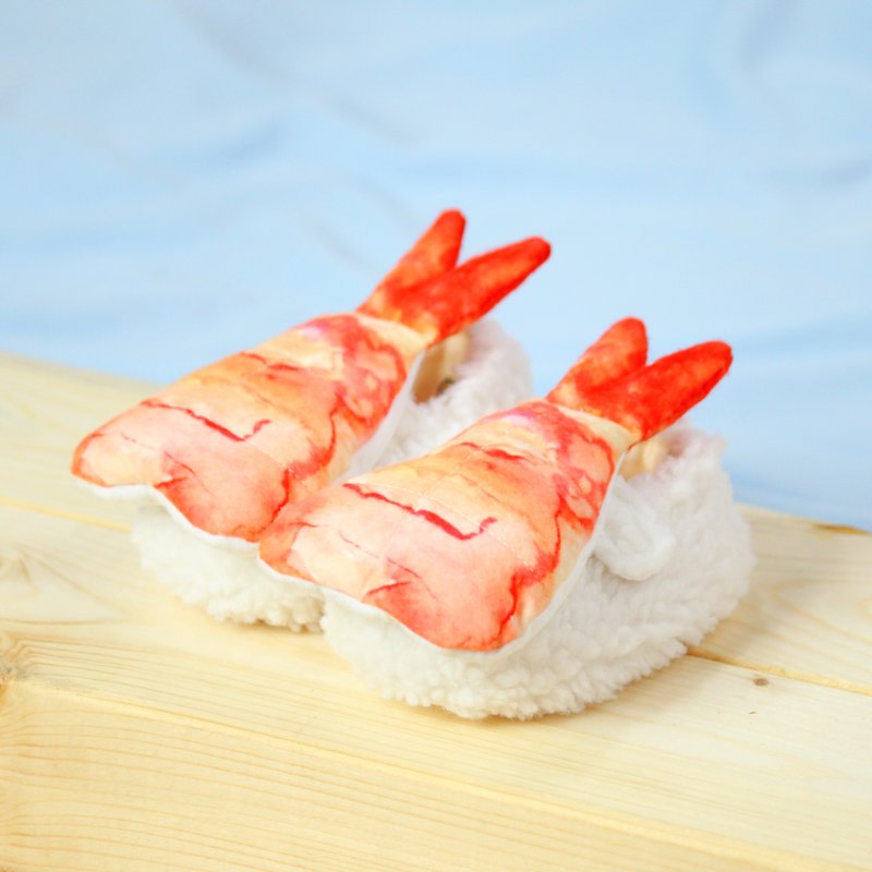 shrimp sushi shoes - 婴儿鞋 - 聚酯纤维 红色