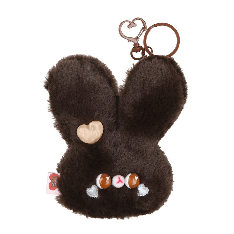 手工制作的国王兔 - 玩偶/公仔 - 棉．麻 咖啡色