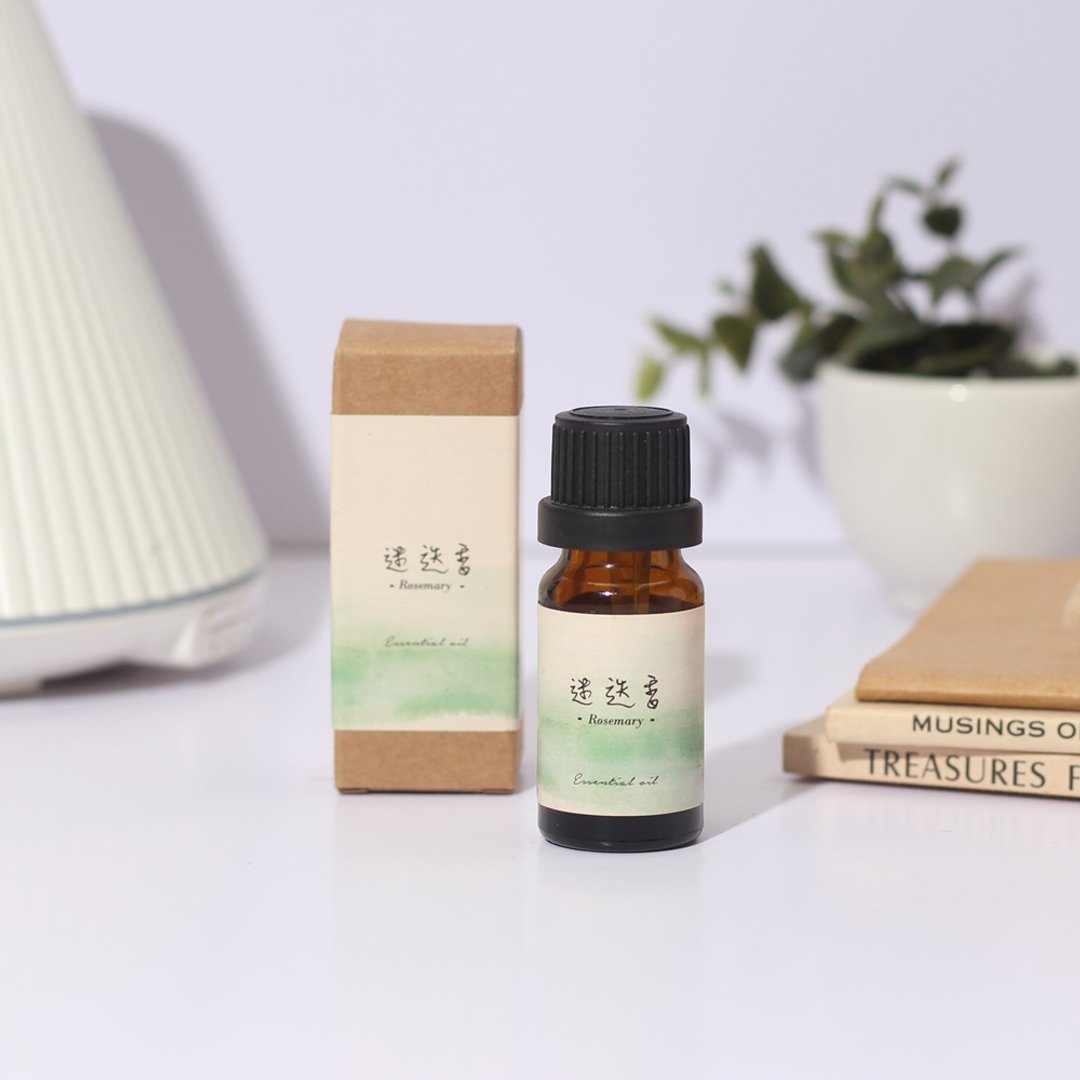 【迷迭香】Rosemary、12mL、单方精油丨客厅香氛 - 香薰/精油/线香 - 植物．花 绿色