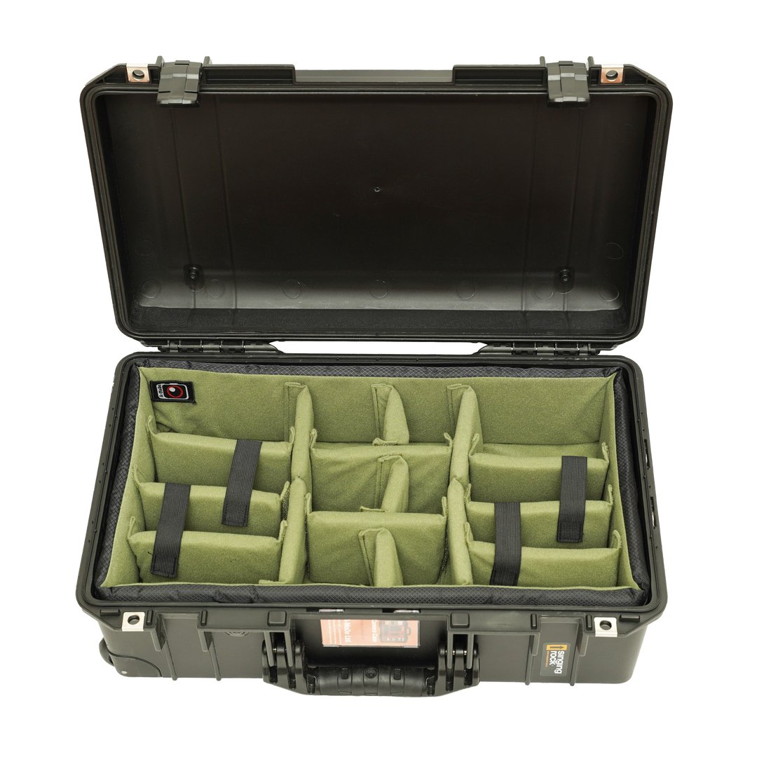 摄影师专用 军绿色 派力肯 Pelican1535 AIR 内胆间隔 - 相机包/相机袋 - 防水材质 绿色