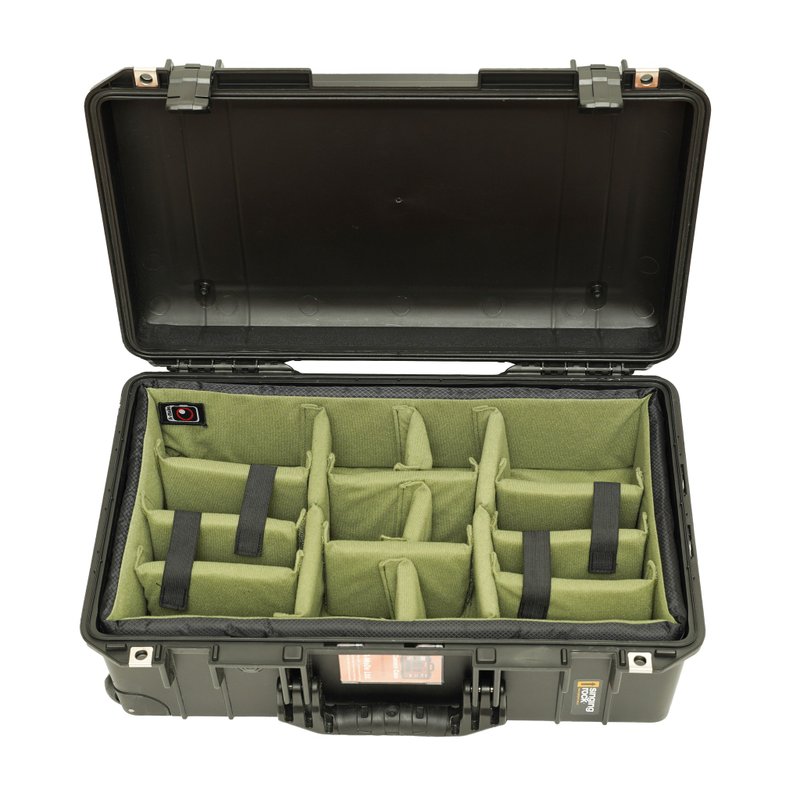 摄影师专用 军绿色 派力肯 Pelican1535 AIR 内胆间隔 - 相机包/相机袋 - 防水材质 绿色