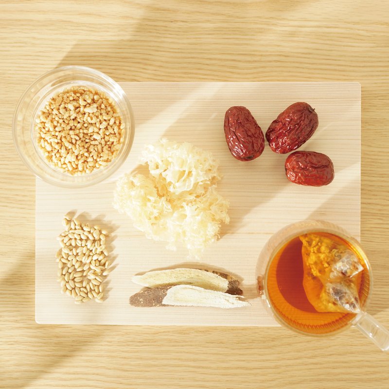 助眠熟睡 / 梦静恬汉方茶10入 / 浮小麦、白木耳红枣枸杞 - 茶 - 新鲜食材 