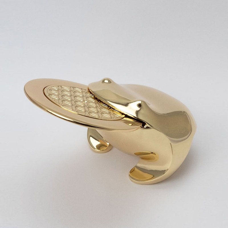 【招财小物】招财揪吉 揪吉万贯-金 - 摆饰 - 贵金属 金色