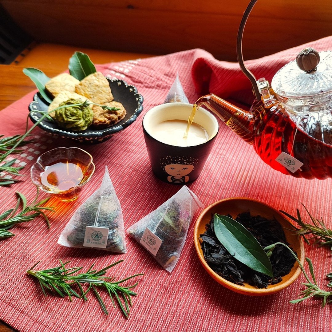 柠檬马鞭草红茶-自然农法香草红茶-手作茶包-礼盒或自用 - 茶 - 植物．花 