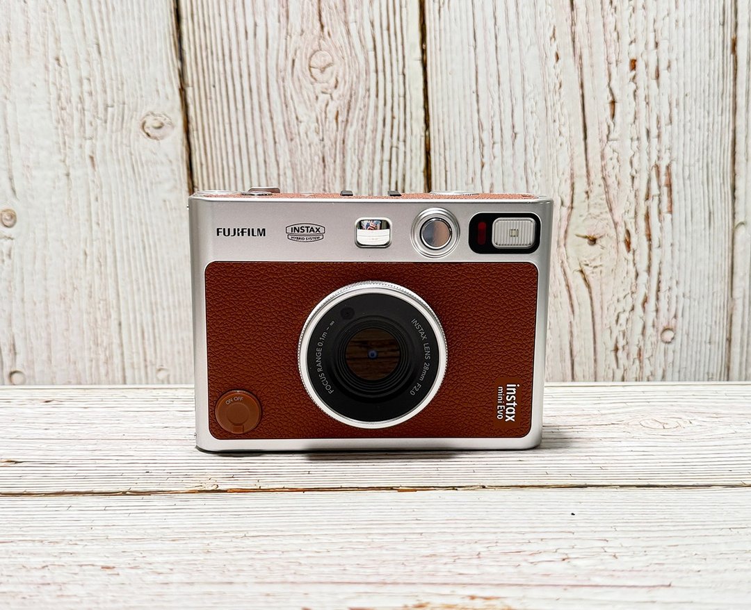 FUJIFILM instax mini Evo 拍立得相机 - 相机 - 其他金属 咖啡色