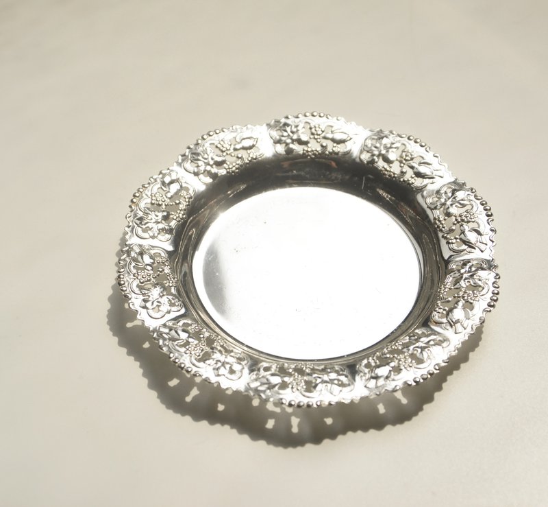 德国旧货金属装饰盘(小) - 摆饰 - 其他金属 银色