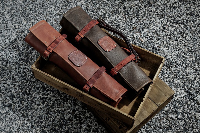 WITLOFT Leather Knife Roll 手工牛皮刀套 - 其他 - 真皮 
