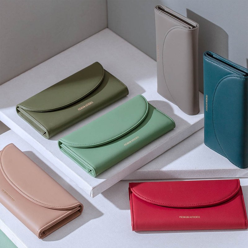 PA暮-云雾真皮长夹-多色任选 - 皮夹/钱包 - 真皮 多色