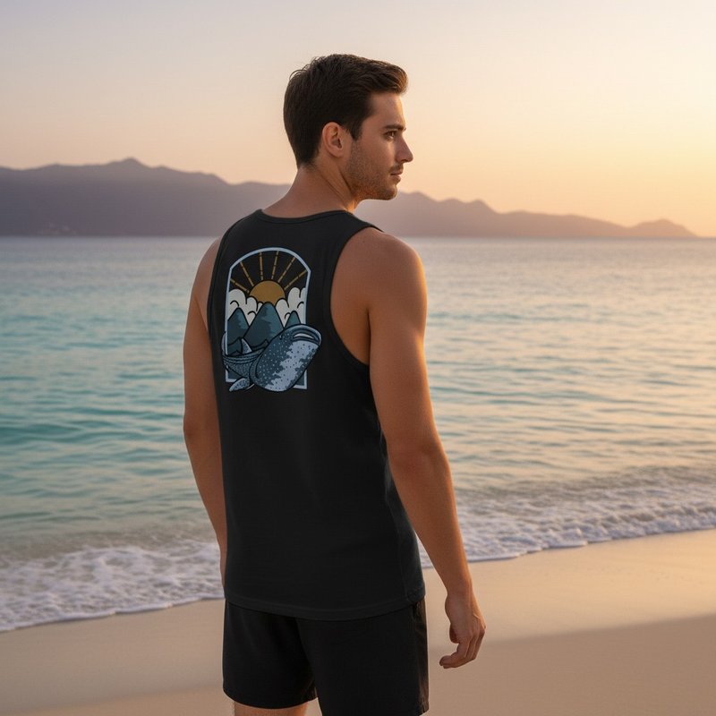 HAGWOUTDOOR Island Series Tank 岛屿系列背心-Cebu宿雾 - 男装背心 - 棉．麻 