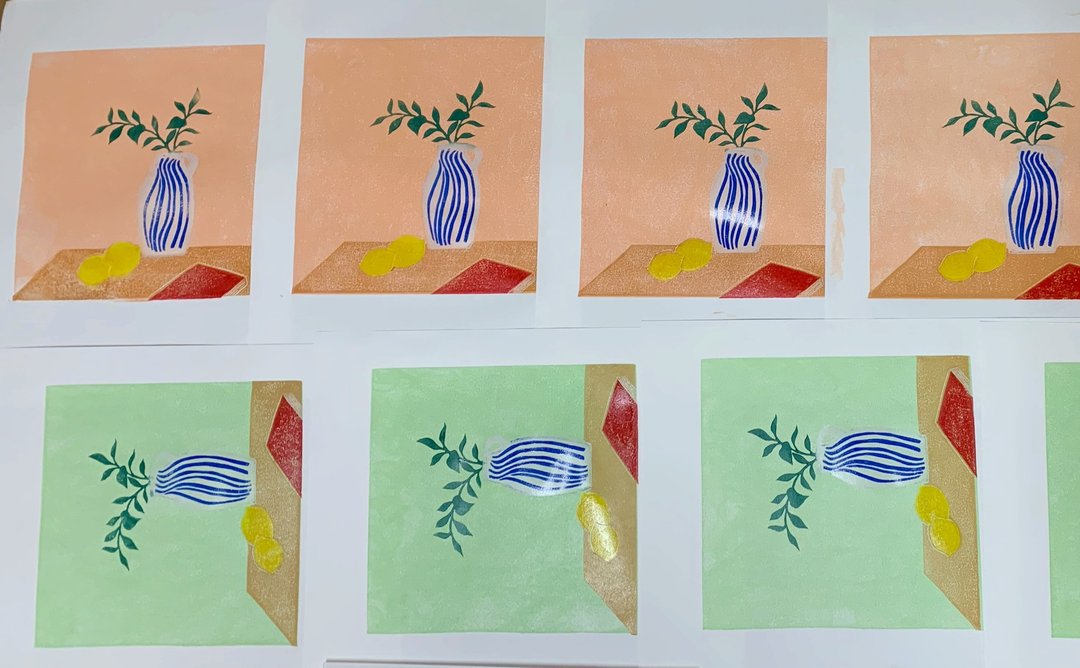 【体验】 雕刻版画(一人成团) / 桃园/ 树酯版、胶板 - 插画/绘画/写字 - 纸 