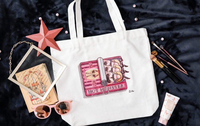 兔女郎 托特包 - 手提包/手提袋 - 其他材质 粉红色