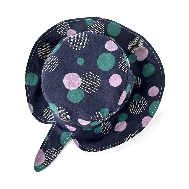 设计款SR1811c - 【魟鱼造型】纯棉渔夫帽#C款 - 帽子 - 棉．麻 紫色