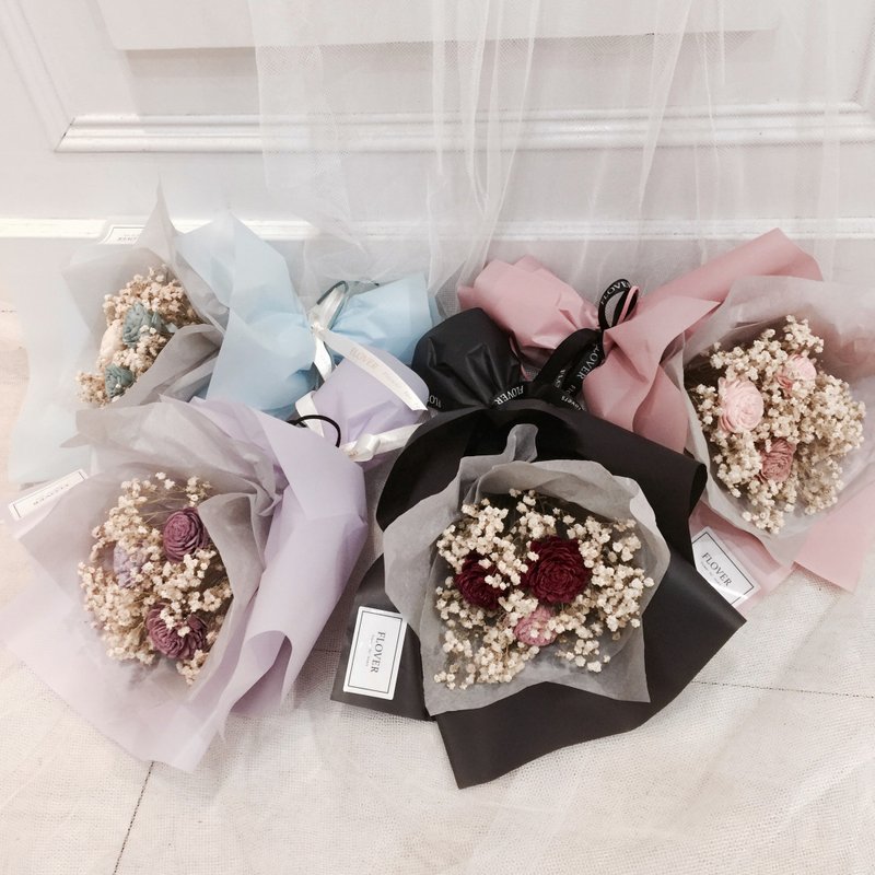 Flover芙拉 繁星朵朵 永生花束 - 植栽/盆栽 - 植物．花 