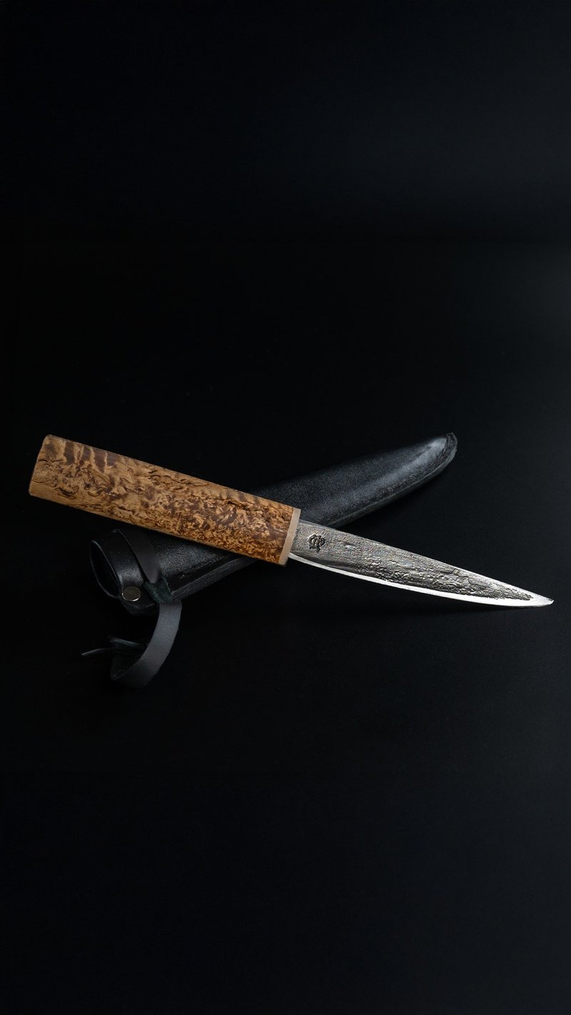 正宗雅库特刀 130mm，俄罗斯北极圈独特礼品，送给他，猎人纪念品 - 菜刀/刀架 - 其他金属 