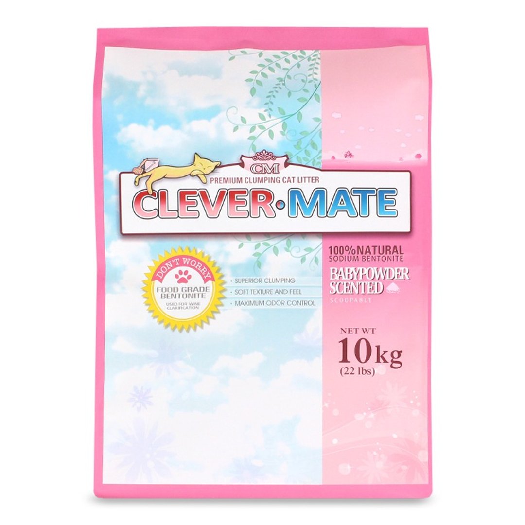 【韩国Blackhole® 】CEVER-MATE®认定可作为过滤葡萄酒添加的猫砂-淡雅宝宝花香(10公斤) - 清洁/美容 - 其他材质 粉红色