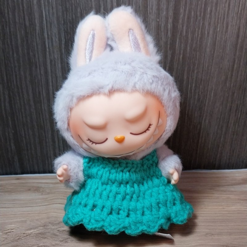 Laboo V1 V2 娃娃套装，纱线，绿裙子，可爱 - 玩偶/公仔 - 其他材质 绿色