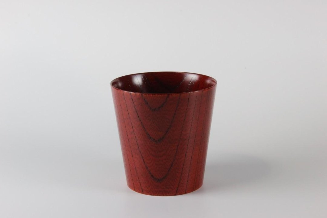 Tsuraichi Cup Akane S - 咖啡杯/马克杯 - 木头 红色
