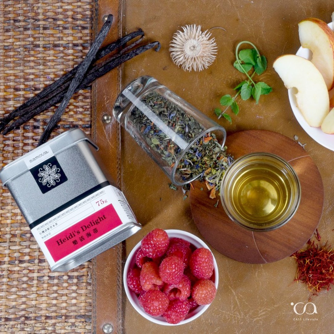 【Tea Tin 马口铁 系列】清新草本茶 乐活海蒂 15-75g - 茶 - 新鲜食材 红色