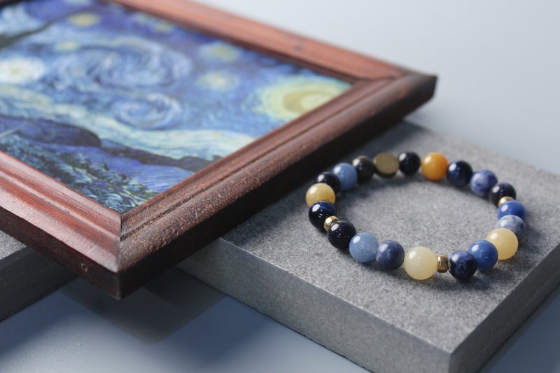 手环手链 / 名画作系列 /  星空 / 定制服务 - 手链/手环 - 半宝石 