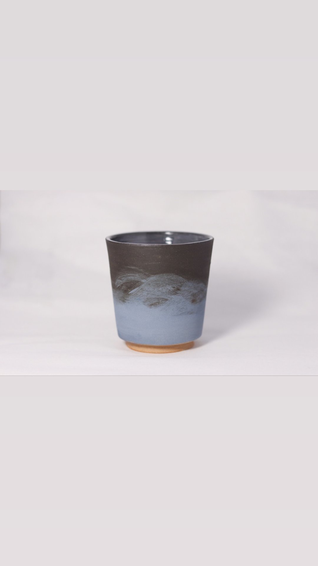 土质 无把杯 - 其他杯子 - 陶 蓝色