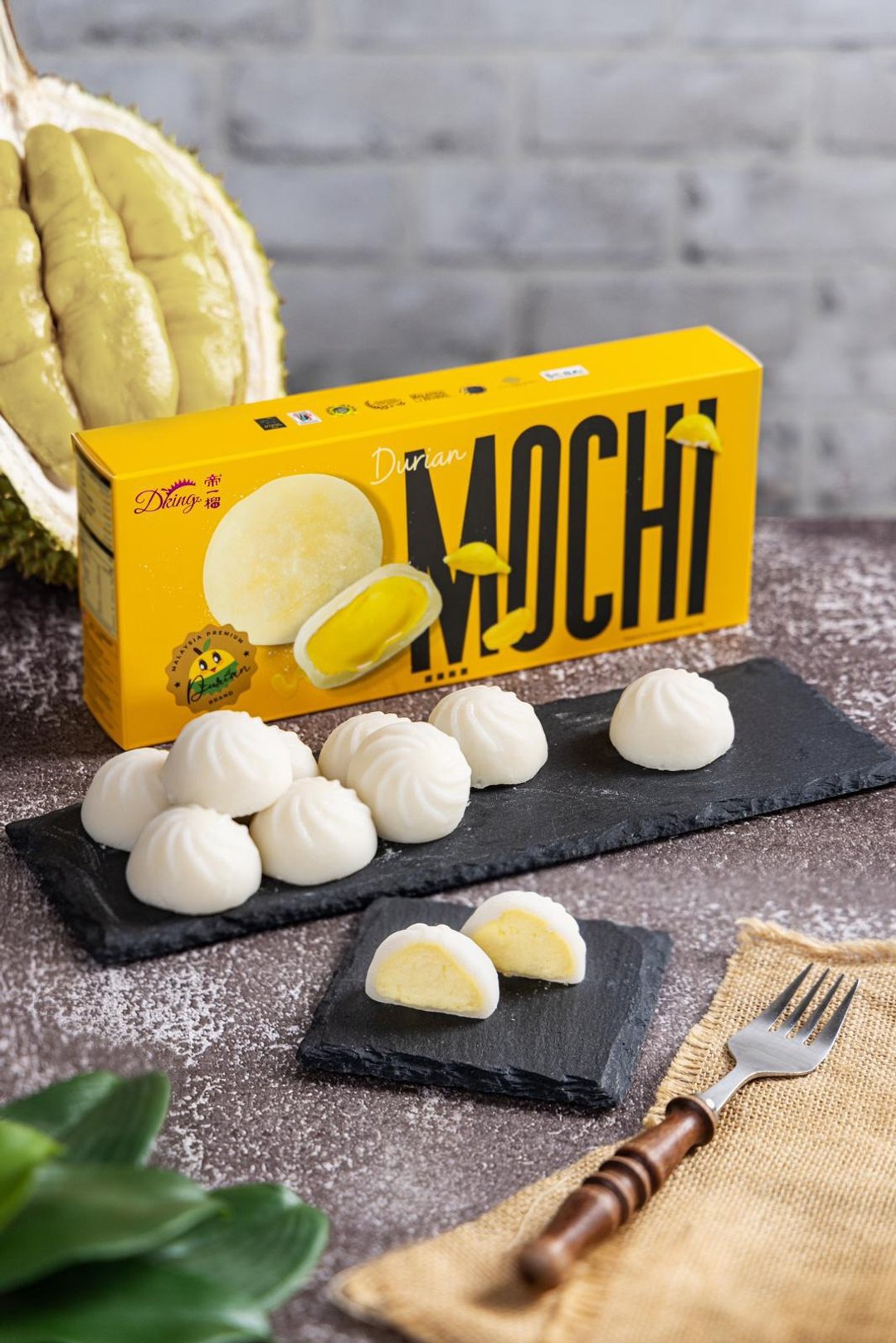 【中秋礼盒】| 帝一榴 - D24榴槤MOCHI - 10粒装 - 两盒 - 蛋糕/甜点 - 其他材质 多色