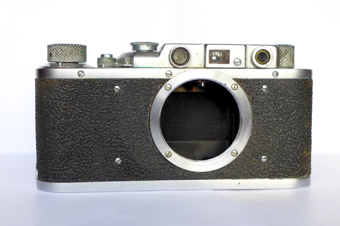 FED I 1 USSR 35 mm vintage rangefinder body M39 mount Leica copy type 1f - 相机 - 其他金属 银色