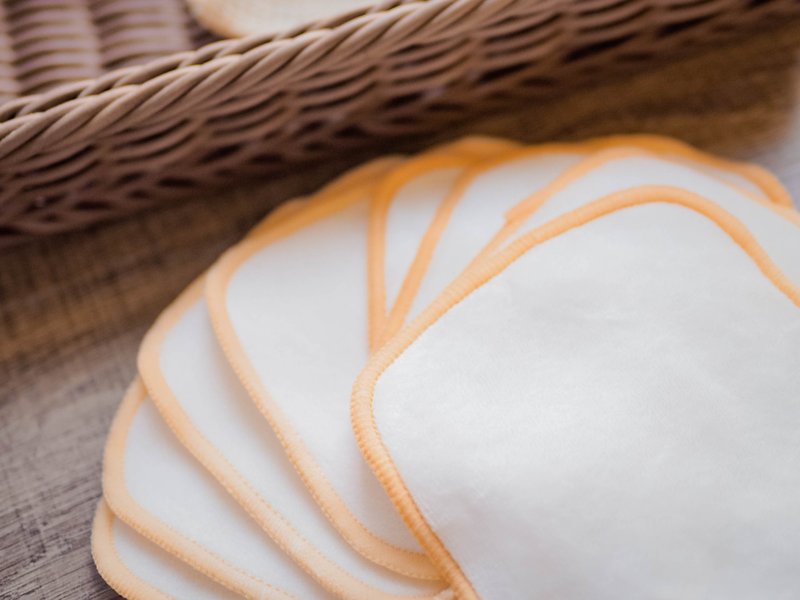 脸部彩妆清洁 【布卸妆棉】可重复清洗使用 - 毛巾浴巾 - 棉．麻 白色