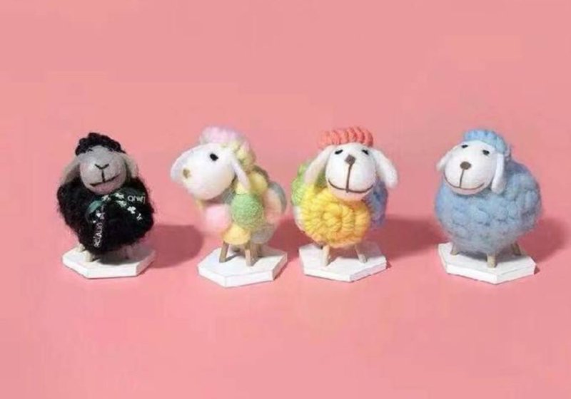 针织扩香摆件(1只)扩香 香氛/扩香石/ 汽车摆件/居家生活/精油 - 香薰/精油/线香 - 棉．麻 粉红色