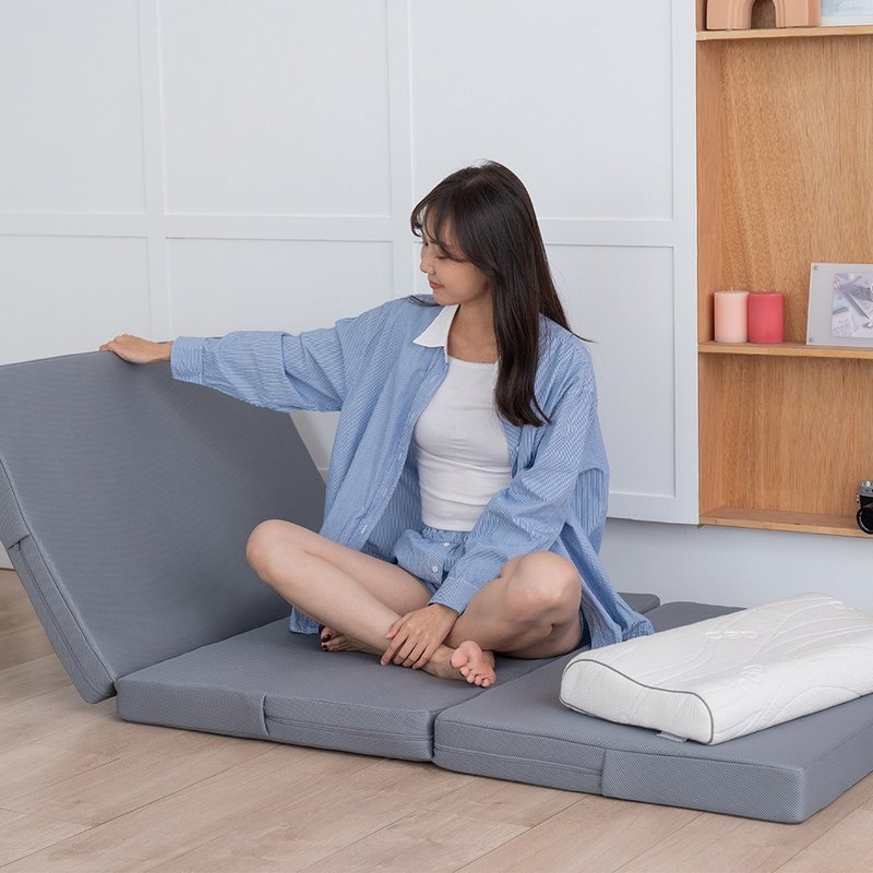 S型折叠单人床垫 / 厚度8厘米 - 寝具 - 聚酯纤维 