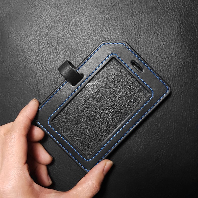 天然牛皮革横直式两用证件套_黑色 - 证件套/卡套 - 真皮 多色