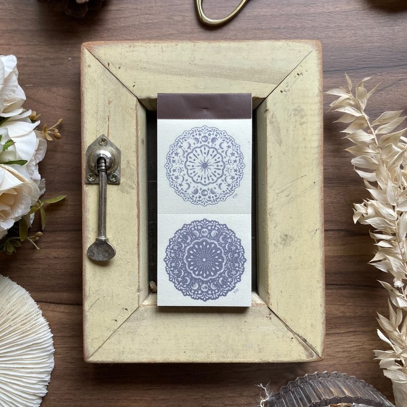 new /日月之环 / 便笺  Notes - 卡片/明信片 - 纸 紫色