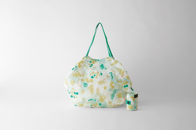 日本Shupatto折叠环保袋 -  Aquatic Plants (M) - 手提包/手提袋 - 尼龙 多色