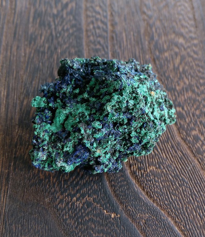 Azurite  湖北产地 蓝铜矿孔雀石共生矿 天然矿石 原矿 - 摆饰 - 其他材质 