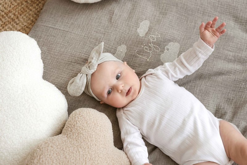 平纹细布（双层纱布）羽绒被和枕头套 - 婴儿床上用品 - 棉．麻 粉红色