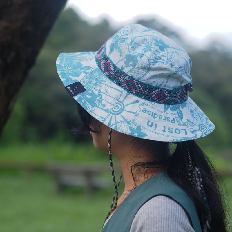 登山帽 Scrap Bucket Hat | 香港手造 - 帽子 - 聚酯纤维 