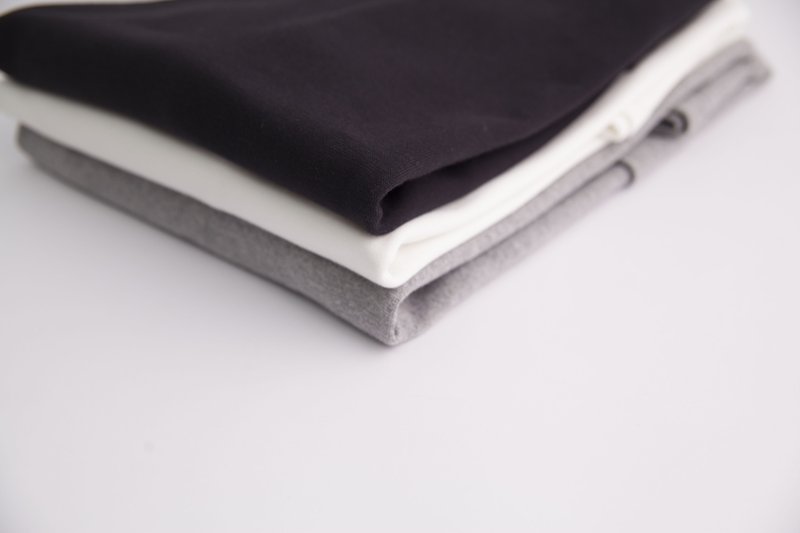 【质感生活】Positive.有机棉经典款冬日素T - 男装上衣/T 恤 - 棉．麻 