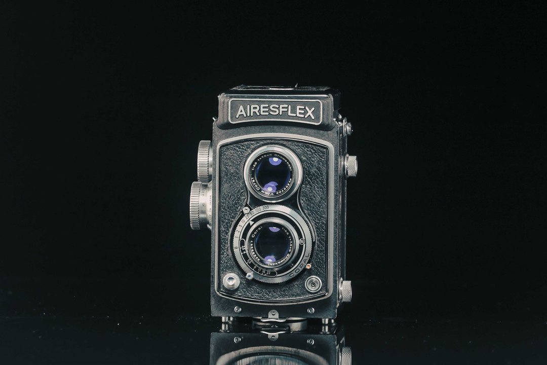 AIRESFLEX 75mm f3.5 #120底片相机 - 相机 - 其他金属 