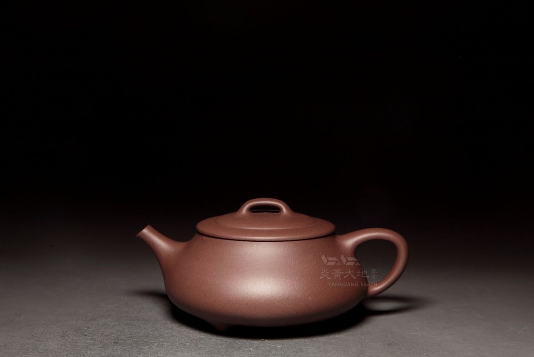 【纳瓢】炎黄大地艺术 胖老板 龙山堂 传统手工 天青泥 60 目 180c - 茶具/茶杯 - 陶 咖啡色