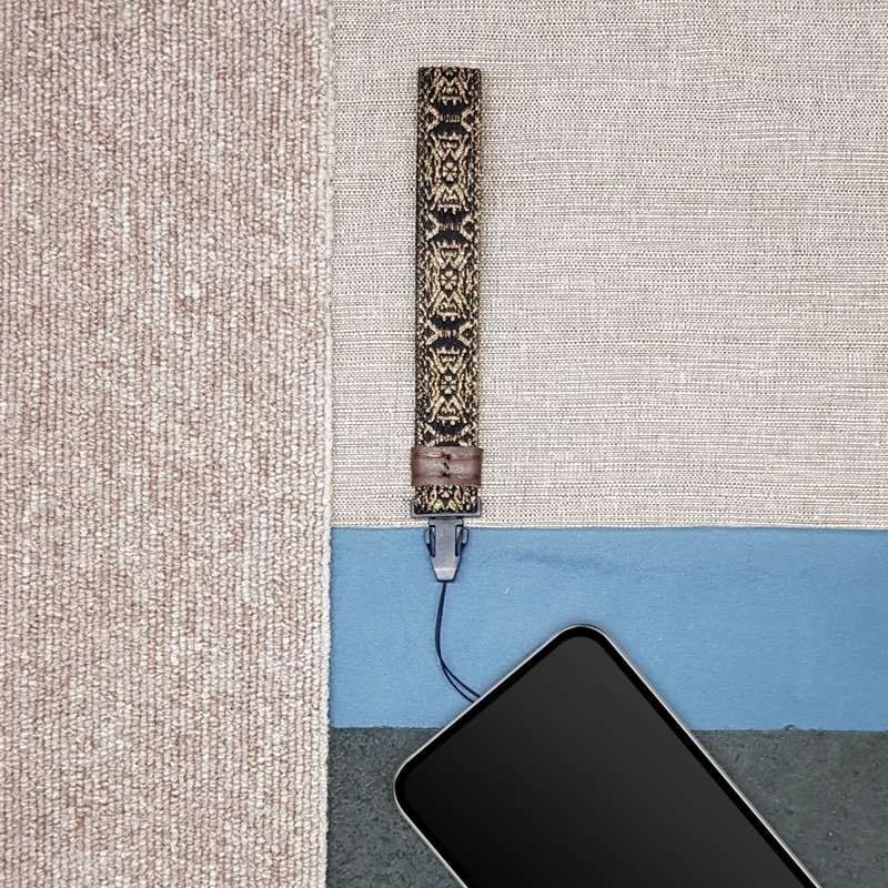 快拆手机绳 礼物 - 吊饰 - 其他人造纤维 金色