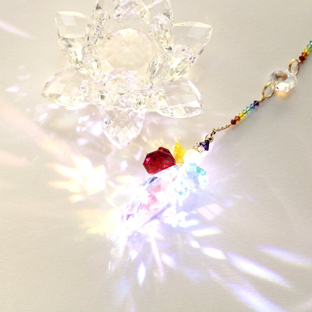 Chakra Angel Suncatcher - 其他 - 水晶 多色